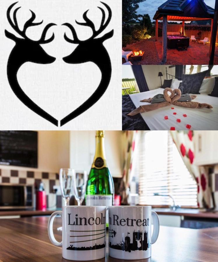 Lincoln Holiday Retreat Lodge With Private Hot Tub Esterno foto