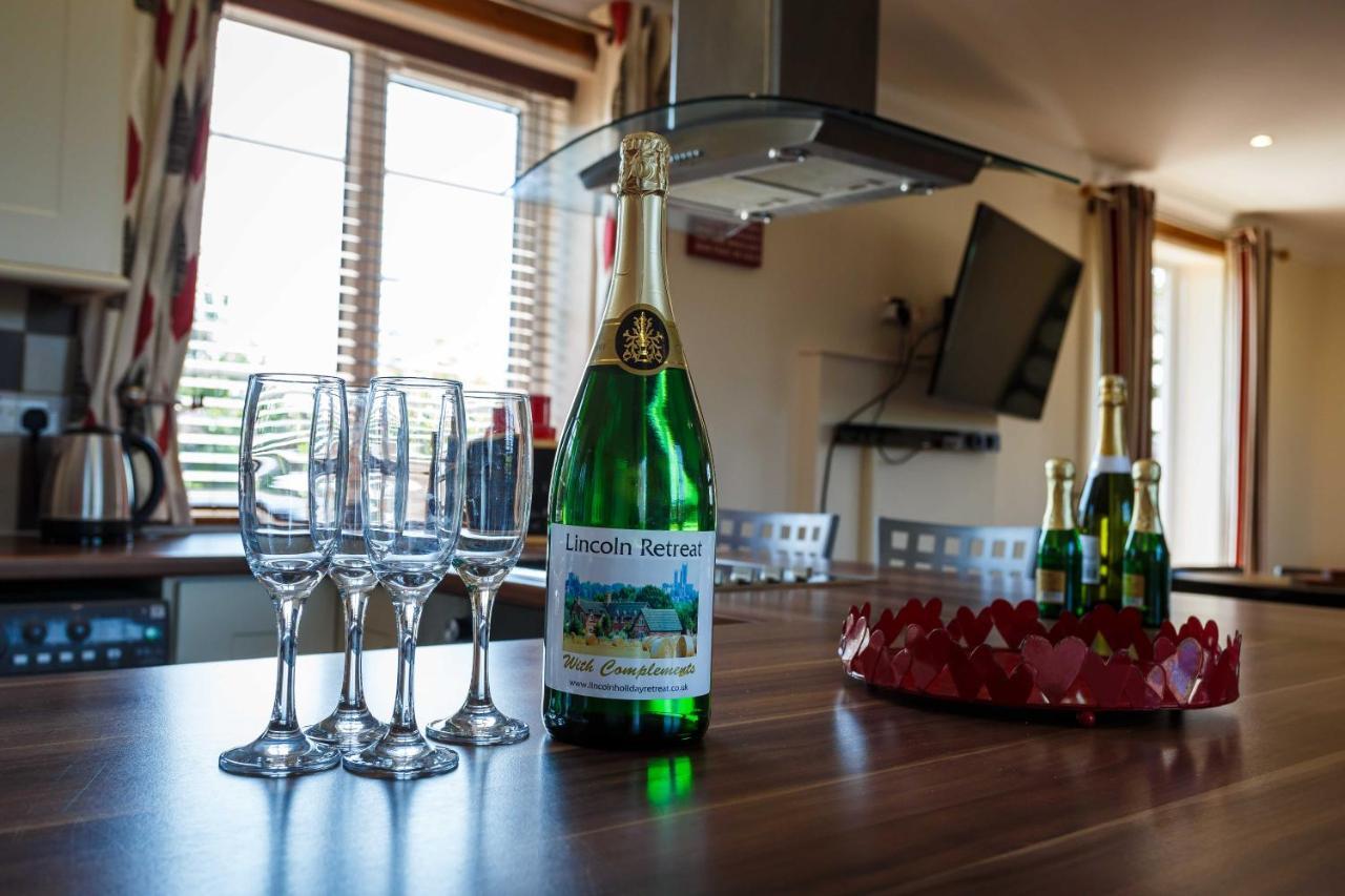 Lincoln Holiday Retreat Lodge With Private Hot Tub Esterno foto
